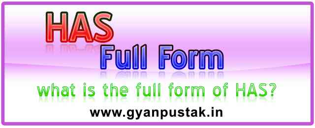 HAS Ka Full Form, एचएएस क्या होता है, H A S full form in Hindi, HAS Full Form in Hindi meaning